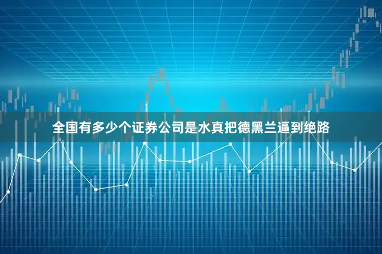 全国有多少个证券公司是水真把德黑兰逼到绝路